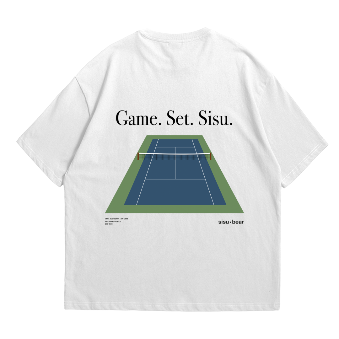 Oversized Tennis Club Blue